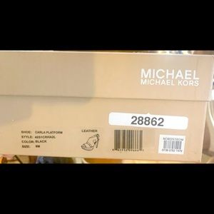 Michael Kors Womens Black Heels